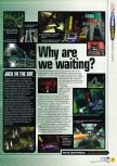 Scan of the preview of Perfect Dark published in the magazine N64 31, page 4