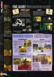 Scan of the review of Shadow Man published in the magazine N64 32, page 7