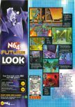 Scan of the preview of Jet Force Gemini published in the magazine N64 32, page 1