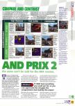 Scan of the review of F-1 World Grand Prix II published in the magazine N64 32, page 2