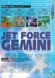 Scan of the preview of Jet Force Gemini published in the magazine N64 32, page 5