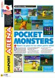 Scan du test de Pokemon Stadium 2 paru dans le magazine N64 32, page 1