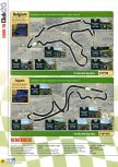 Scan of the walkthrough of F-1 World Grand Prix II published in the magazine N64 32, page 3