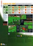 Scan of the review of Michael Owen's World League Soccer 2000 published in the magazine N64 33, page 3