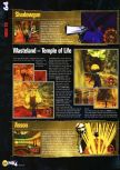 Scan of the walkthrough of  published in the magazine N64 33, page 3