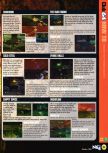 Scan of the walkthrough of Quake II published in the magazine N64 33, page 4