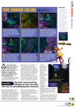 Scan of the review of Rayman 2: The Great Escape published in the magazine N64 35, page 2