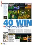 Scan du test de 40 Winks paru dans le magazine N64 35, page 1