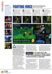 Scan of the review of 40 Winks published in the magazine N64 35, page 3