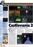 Scan of the preview of Castlevania: Legacy of Darkness published in the magazine N64 36, page 1