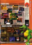 Scan of the review of Donkey Kong 64 published in the magazine N64 36, page 4