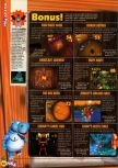 Scan of the review of Donkey Kong 64 published in the magazine N64 36, page 7