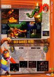 Scan of the review of Donkey Kong 64 published in the magazine N64 36, page 8