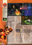Scan of the review of Donkey Kong 64 published in the magazine N64 36, page 9
