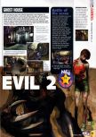 Scan of the review of Resident Evil 2 published in the magazine N64 36, page 2