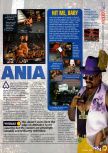 Scan of the review of WWF Wrestlemania 2000 published in the magazine N64 36, page 2