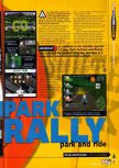 Scan of the preview of South Park Rally published in the magazine N64 36, page 6