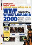 Scan of the walkthrough of WWF Wrestlemania 2000 published in the magazine N64 37, page 1