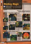 Scan of the walkthrough of Donkey Kong 64 published in the magazine N64 38, page 2