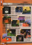 Scan of the walkthrough of Donkey Kong 64 published in the magazine N64 38, page 4