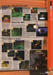 Scan of the walkthrough of  published in the magazine N64 38, page 5