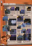 Scan of the walkthrough of Donkey Kong 64 published in the magazine N64 38, page 6
