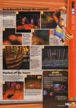 Scan of the walkthrough of Donkey Kong 64 published in the magazine N64 38, page 7