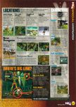 Scan of the preview of The Legend Of Zelda: Majora's Mask published in the magazine N64 38, page 8