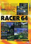 Scan of the preview of  published in the magazine N64 38, page 2