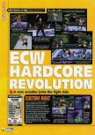 Scan of the review of ECW Hardcore Revolution published in the magazine N64 39, page 1