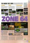 Scan of the review of Battlezone: Rise of the Black Dogs published in the magazine N64 40, page 2