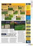 Scan of the review of Cyber Tiger published in the magazine N64 40, page 2