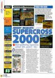 Scan of the review of Jeremy McGrath Supercross 2000 published in the magazine N64 40, page 1