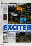 Scan of the review of Excitebike 64 published in the magazine N64 43, page 1