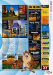 Scan of the review of Taz Express published in the magazine N64 43, page 2