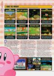 Scan of the review of Kirby 64: The Crystal Shards published in the magazine N64 45, page 3