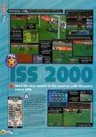 Scan of the review of International Superstar Soccer 2000 published in the magazine N64 46, page 1