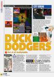 Scan du test de Duck Dodgers Starring Daffy Duck paru dans le magazine N64 47, page 1