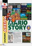 Scan du test de Paper Mario paru dans le magazine N64 47, page 1