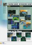 Scan of the review of San Francisco Rush 2049 published in the magazine N64 48, page 3