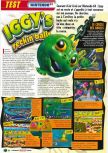 Scan du test de Iggy's Reckin' Balls paru dans le magazine Le Magazine Officiel Nintendo 07, page 1