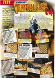 Scan of the review of Virtual Chess 64 published in the magazine Le Magazine Officiel Nintendo 07, page 1