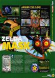 Scan of the review of The Legend Of Zelda: Majora's Mask published in the magazine N64 49, page 2