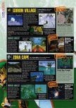 Scan of the review of The Legend Of Zelda: Majora's Mask published in the magazine N64 49, page 5