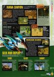 Scan of the review of The Legend Of Zelda: Majora's Mask published in the magazine N64 49, page 6