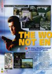 Scan of the review of 007: The World is not Enough published in the magazine N64 49, page 1