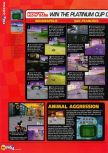Scan of the review of Mickey's Speedway USA published in the magazine N64 50, page 3