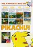 Scan of the review of Hey You, Pikachu! published in the magazine N64 50, page 2