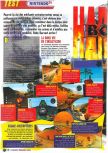 Scan of the review of Body Harvest published in the magazine Le Magazine Officiel Nintendo 11, page 1