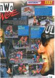Scan of the review of WCW/NWO Revenge published in the magazine Le Magazine Officiel Nintendo 11, page 2